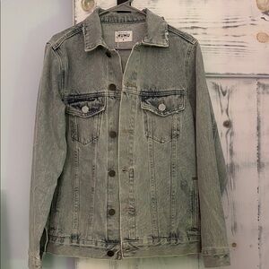NWT show me your Mumu Dover Jean jacket